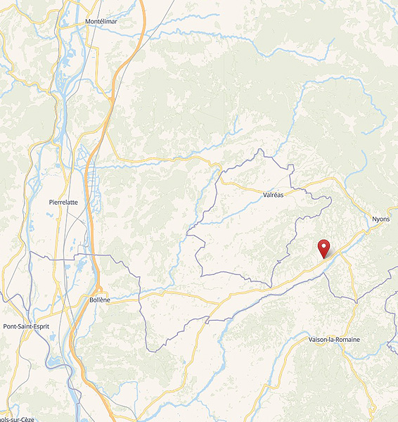 Venir à la cave de Vinsio anciennement la Vinsobraise